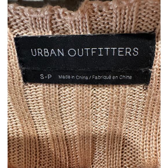 Urban Outfitters Distressed Crop Top Ribbed Sweater Size S - Picture 2 of 8